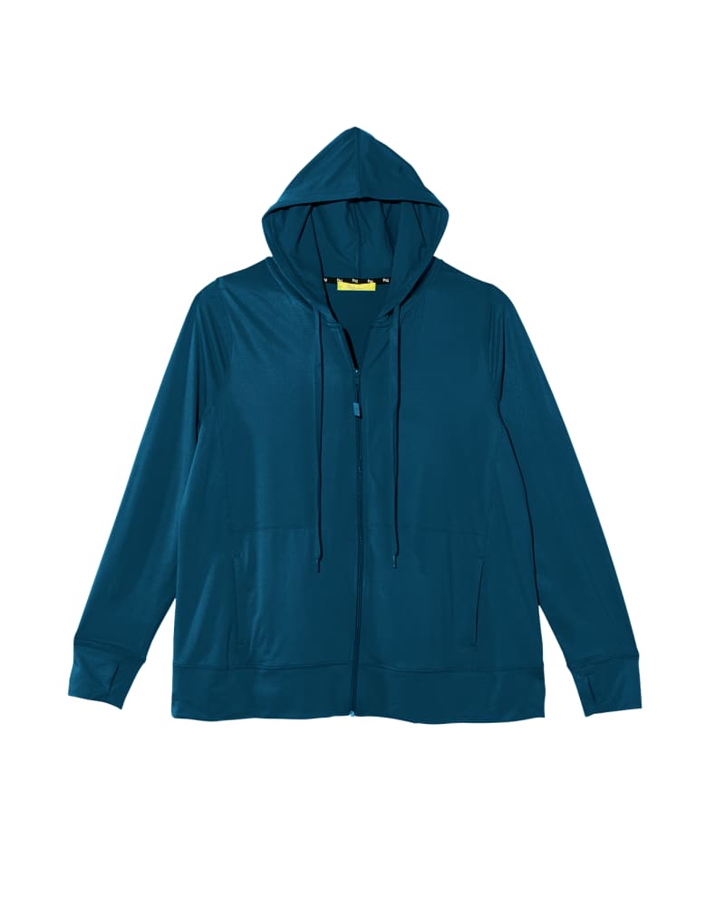 Front of plus size Atlas Hooded Jacket by NOLA | Dia&Co | dia_product_style_image_id:119972